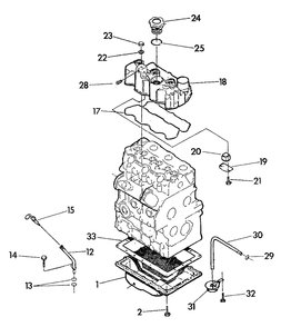 Engine Block Diagram and Parts List for 9344-2  Generac Generator