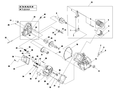 Engine Gh410 Xg7 Ps (0h4000) Diagram and Parts List for XG8000 (5573712 - 6087570)(2010) Generac Generator