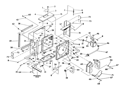 Part Location Diagram of 80601 Generac Decal-Warning