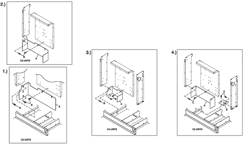 C4 Cb Connection Box Shielding C2/C4 Diagram and Parts List for ST06030AVSN (4949088 - 4962462)(2008) Generac Generator