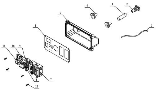 Part Location Diagram of 0K33920114 Generac Wire