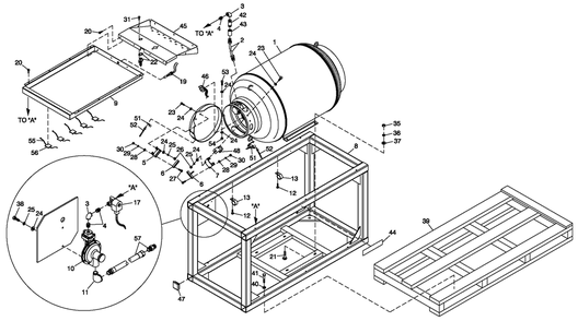 Part Location Diagram of 024268 Generac Coupling Full 1/4-18