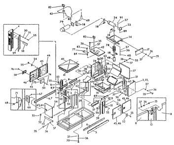Compt. 2.4l Sae W/Cat Diagram and Parts List for 4107-2  Generac Generator