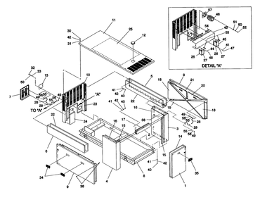 Part Location Diagram of 0C4334B Generac Cerwool C Post Side