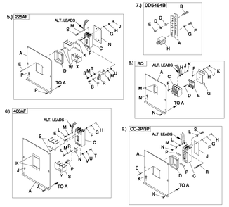 Cpl C2 And C4 Flex Hsb Diagram and Parts List for QT06024ANSN (5147588 - 5307536)(2009) Generac Generator