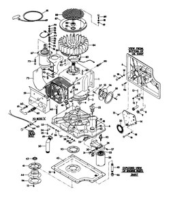 Engine Parts Diagram and Parts List for 6120-1  Generac Generator
