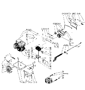 Part Location Diagram of 0H9625A Generac Lance assy-33'''' long ss