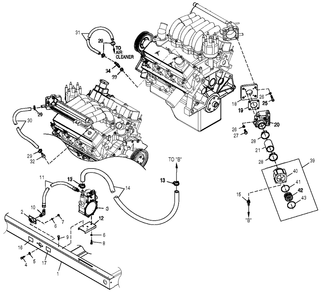 Fuel System Diagram and Parts List for 0049882 (4060538 - 4163236)(2005) Generac Generator