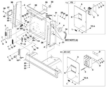 Cpl C5 H Control Cb Connection 2 Diagram and Parts List for BT08046JNSN (3208V28959)(2008) Generac Generator