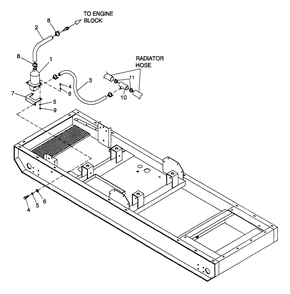 Block Heater Diagram and Parts List for 4063-0  Generac Generator