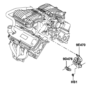 4.2l Gas Engine Egr System Diagram and Parts List for ET04842ANAN (5614613 - 5760317)(2010) Generac Generator
