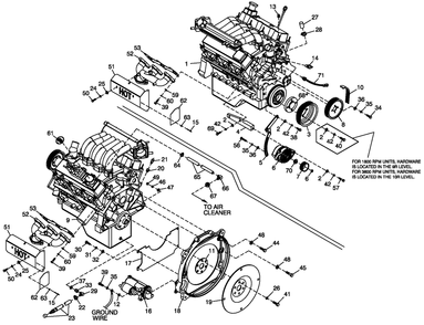 Part Location Diagram of 0E0561 Generac Assembly Water Level Sensor C/E Pl