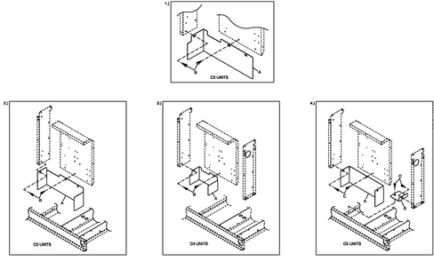 C4 Cb Connection Box Shelding C2/C4 Diagram and Parts List for BT06030AVSN (4506V20496 - 4606V21098)(2006) Generac Generator