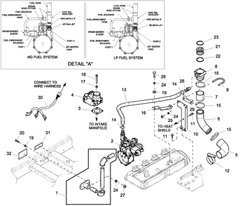 Part Location Diagram of 0F6390K Generac Regulator Assembly 2.4l 36kw