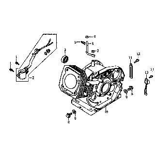 Part Location Diagram of 0G84420112 Generac Oil Los Alert Unit(gold)