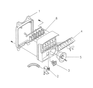 Transfer Switch Diagram and Parts List for 0654-0  Generac Generator