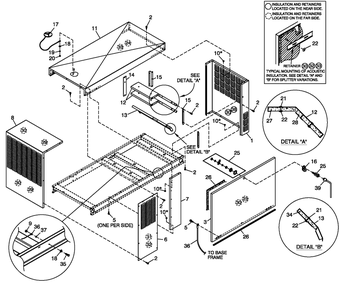 Enclosure C2 Diagram and Parts List for 0053400 (4486450 - 4668898)(2006) Generac Generator