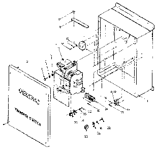 Transfer switch Diagram and Parts List for 9067-2  Generac Generator