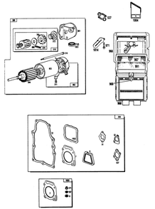 V-Twin Engine (Part 2) Diagram and Parts List for 9067-1  Generac Generator