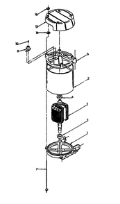 Generator Diagram and Parts List for 9653-0  Generac Generator