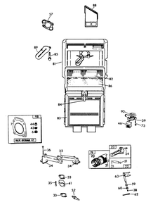 V-Twin Engine (Part 3) Diagram and Parts List for 9231-0  Generac Generator