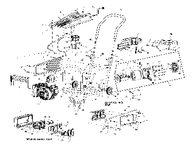 Part Location Diagram of 0J0107 Generac Cradle Assembly