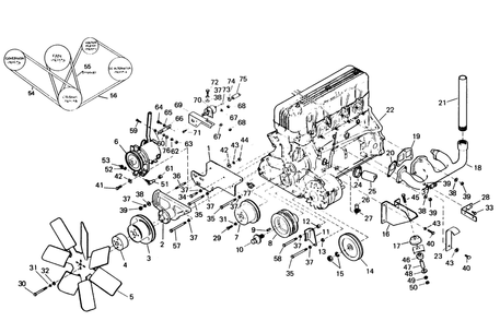 Part Location Diagram of 52808 Generac Switch, High Temperature Shutdown