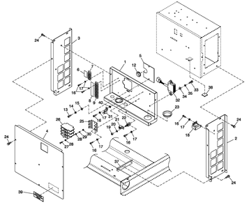 Connection Box Spl Parts Diagram and Parts List for 0052170 (0406V10340)(2006) Generac Generator