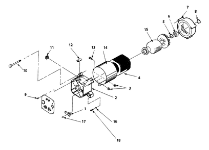 Generator (Part 2) Diagram and Parts List for 9307-1  Generac Generator