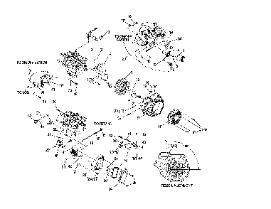 Engine assy Diagram and Parts List for XG4000-5778-0  Generac Generator