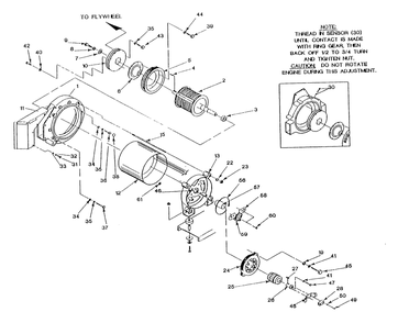 Generator Diagram and Parts List for 9575-2  Generac Generator