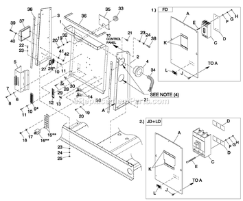 Cpl C5 H Control Cb Connection (1) Diagram and Parts List for CT13068GNSN (2808V28689)(2008) Generac Generator
