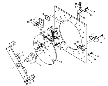 Part Location Diagram of 1365-3728 Generac Switch, Rotor Hub