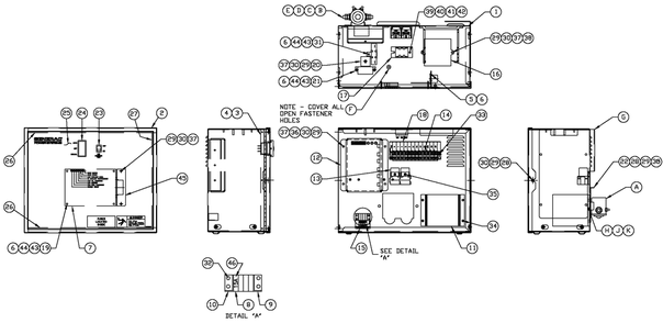 R-100 3600 Rpm 3.0l/3.9l Diagram and Parts List for QT07039AVSN (4166739 - 4225329)(2005) Generac Generator