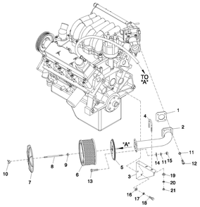 Air Cleaner Diagram and Parts List for 0049483 (4082939 - 4101158)(2005) Generac Generator