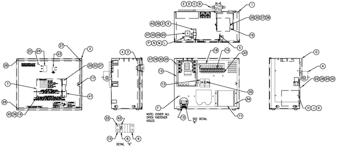 R-200 1800 Rpm 2.4l Diagram and Parts List for 0054200 (4868635 - 5101685)(2008) Generac Generator