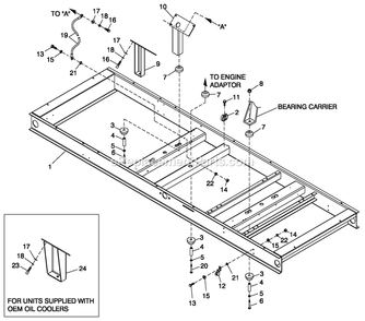 Battery 5.4l Cpl4.6l 80kw And 6.8l 150kw Diagram and Parts List for HT08054JNAX (3000089944)(2016) Generac Generator