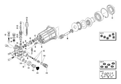 Parts Mnl Ax 2.5 Gpm 3000psi Diagram and Parts List for 0059911 (7363389 - 7363816)(2012) Generac Generator