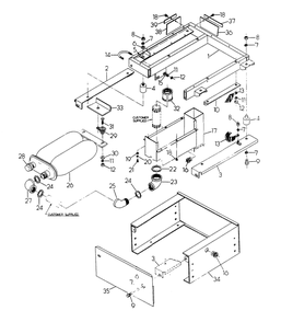 Part Location Diagram of 37330 Generac Splash Guard