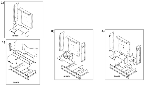 C4 Cb Connection Box Shielding C2/C4 Diagram and Parts List for QT06030ANSN (4361373 - 5017502)(2008) Generac Generator