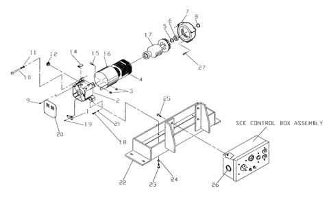Generator Diagram and Parts List for 9651-2  Generac Generator