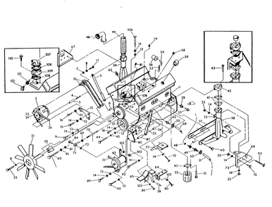 Engine Parts Diagram and Parts List for 9301-3  Generac Generator