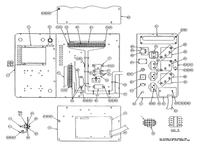 Control Panel-"c" Opt. 12v. Gas Diagram and Parts List for 4081-0  Generac Generator