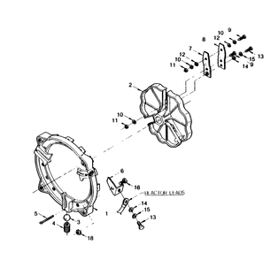Amperage Selector Switch Diagram and Parts List for 1005-C  Generac Welder