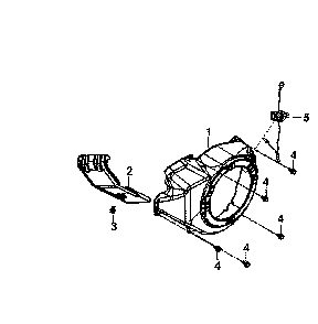 Part Location Diagram of 0J5863A128 Generac Shroud
