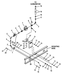 Ev Nat Gas Regulator Diagram and Parts List for 0046260 (3580746)(2001) Generac Generator