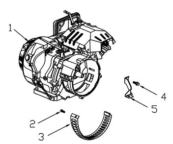 Engine Diagram and Parts List for 0065150 (8305070A - 8328842A)(2013) Generac Generator