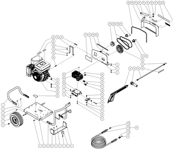 Part Location Diagram of 0J8572 Generac Sheave (Engine) (0602290)