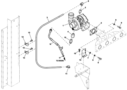 Ev Turbo 2.4l G2 36kw Diagram and Parts List for QT03624ANAX (5930580 - 9222162)(2012) Generac Generator