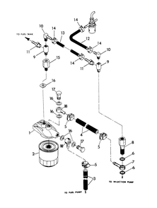 Fuel Supply Diagram and Parts List for 9319-0  Generac Generator